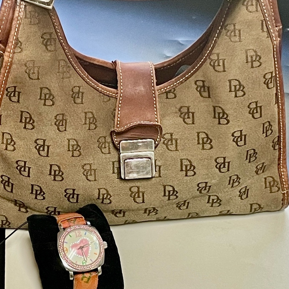 Dooney and Burke Purse and watch combo